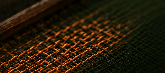Fabric forming thread by thread